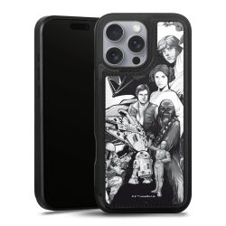 Snap Wallet Case schwarz