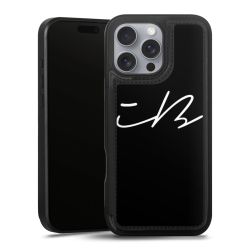 Snap Wallet Case schwarz