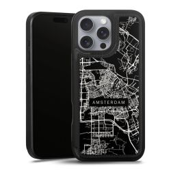 Snap Wallet Case schwarz