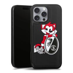 Snap Wallet Case schwarz