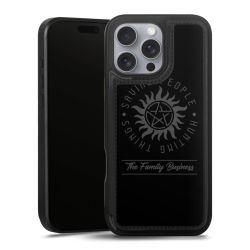 Snap Wallet Case schwarz