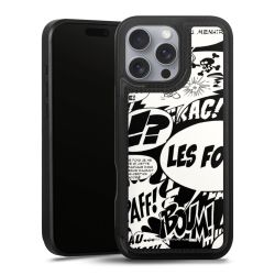 Snap Wallet Case schwarz