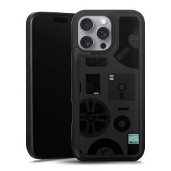 Snap Wallet Case schwarz