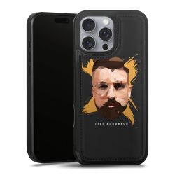 Snap Wallet Case schwarz