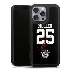 Snap Wallet Case schwarz