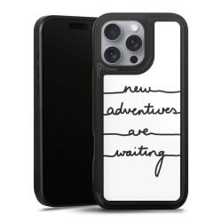 Snap Wallet Case schwarz