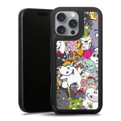 Snap Wallet Case schwarz