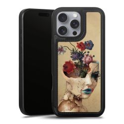 Snap Wallet Case schwarz