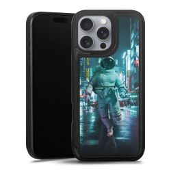 Snap Wallet Case schwarz