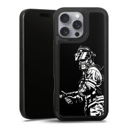 Snap Wallet Case schwarz