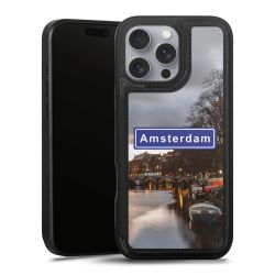 Snap Wallet Case schwarz