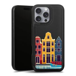 Snap Wallet Case schwarz