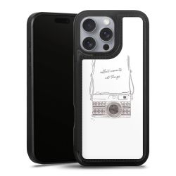 Snap Wallet Case schwarz