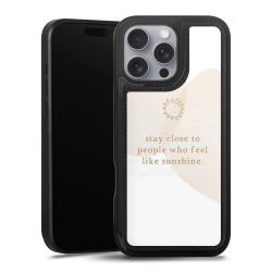 Snap Wallet Case schwarz