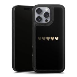 Snap Wallet Case schwarz