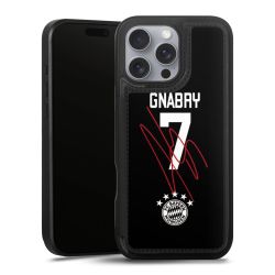 Snap Wallet Case schwarz