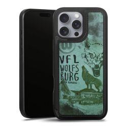 Snap Wallet Case schwarz