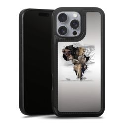 Snap Wallet Case schwarz