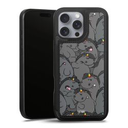 Snap Wallet Case schwarz