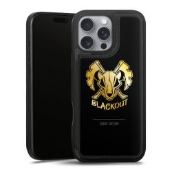 Snap Wallet Case schwarz