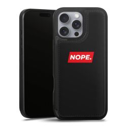 Snap Wallet Case schwarz