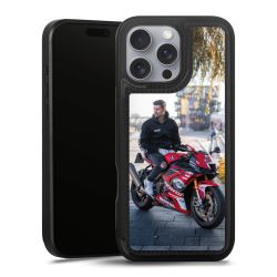 Snap Wallet Case schwarz