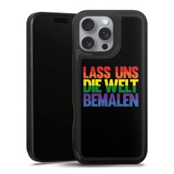 Snap Wallet Case schwarz