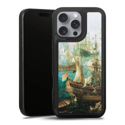 Snap Wallet Case schwarz