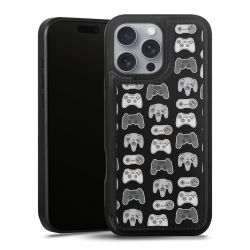 Snap Wallet Case schwarz