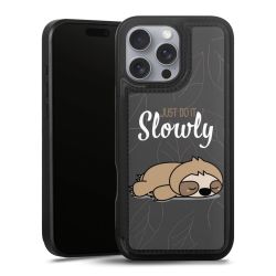 Just Do It Slowly Sloth Grey