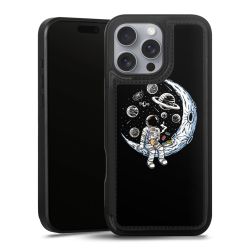 Snap Wallet Case schwarz