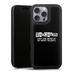 Snap Wallet Case schwarz