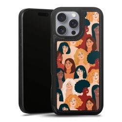 Snap Wallet Case schwarz