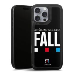 Snap Wallet Case schwarz