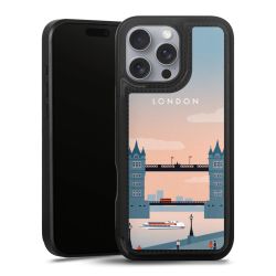 Snap Wallet Case schwarz