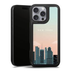 Snap Wallet Case schwarz