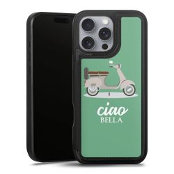 Snap Wallet Case schwarz