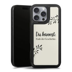 Snap Wallet Case schwarz