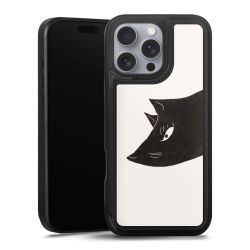 Snap Wallet Case schwarz