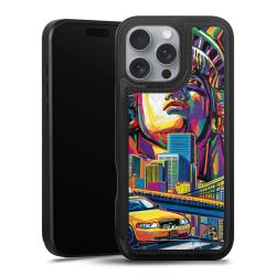 Snap Wallet Case schwarz