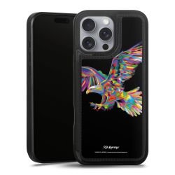 Snap Wallet Case schwarz