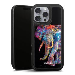 Snap Wallet Case schwarz