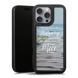 Snap Wallet Case schwarz