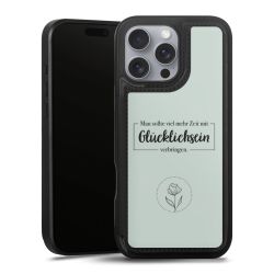 Snap Wallet Case schwarz