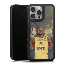 Snap Wallet Case schwarz