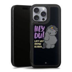 Snap Wallet Case schwarz