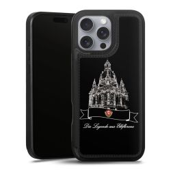 Snap Wallet Case schwarz