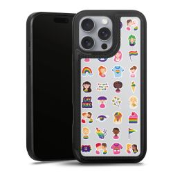 Snap Wallet Case schwarz