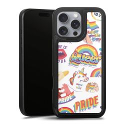 Snap Wallet Case schwarz