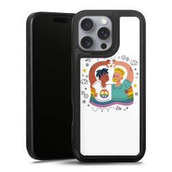 Snap Wallet Case schwarz